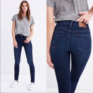 Madewell 10” Skinny Skinny Jean in Hayes Wash